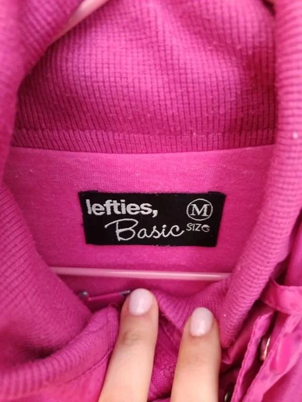 Cortavientos Chubasquero Lefties Rosa Fucsia - Talla M – photo 4